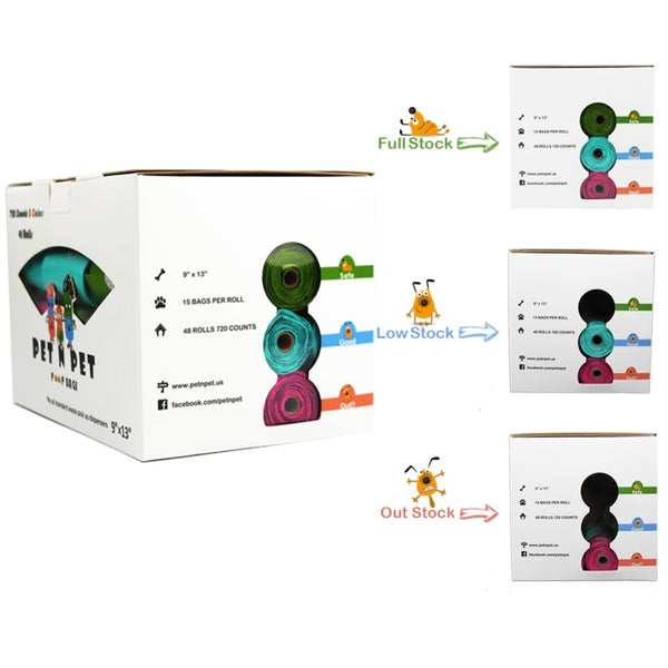 Earth-Friendly Oxo-Biodegradable Dog Poop Bags - Pets Utopia