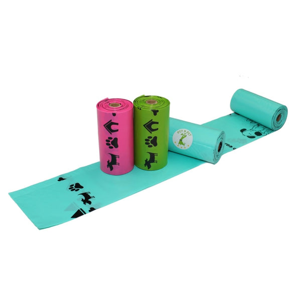 Earth-Friendly Oxo-Biodegradable Dog Poop Bags - Pets Utopia