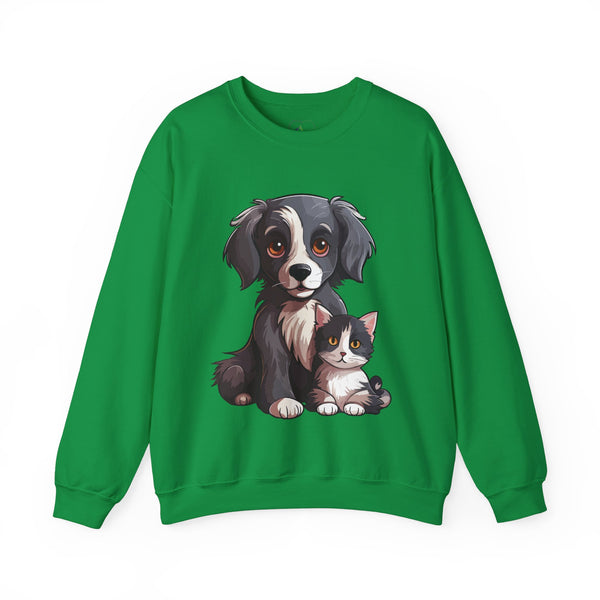 🌟🐾 "Cute Pets" Sweatshirt: Show Your Love for Dogs & Cats! 🐶😺 - Pets Utopia