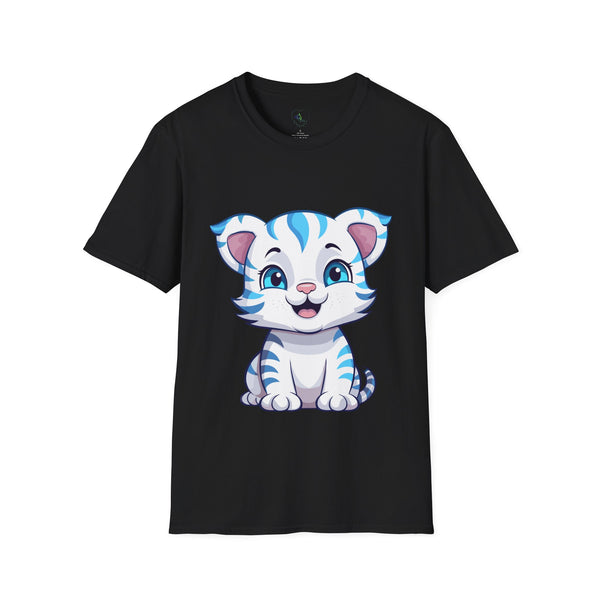 🐯🌟 Unleash Your Wild Side with the Little Cute Tiger T-Shirt! 🌟🐯 - Pets Utopia