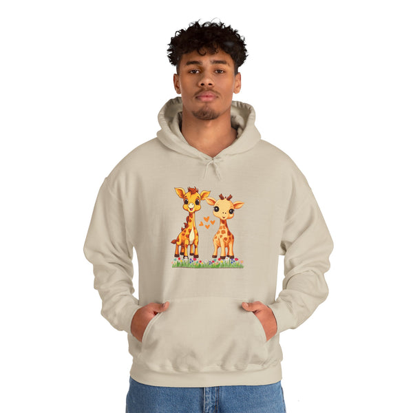 🦒🌟 Introducing the Giraffe-Inspired Hooded Sweatshirt! 🌟🦒 - Pets Utopia