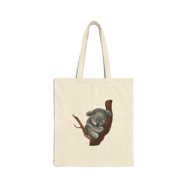 🌿👜 Cute Koala Cotton Canvas Tote Bag 🐨🎨 - Pets Utopia