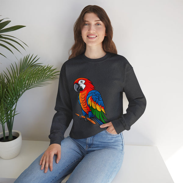 🌟🦜 Get Cozy and Stylish with our Cute Parrot Sweatshirt! 🦜🌟 - Pets Utopia