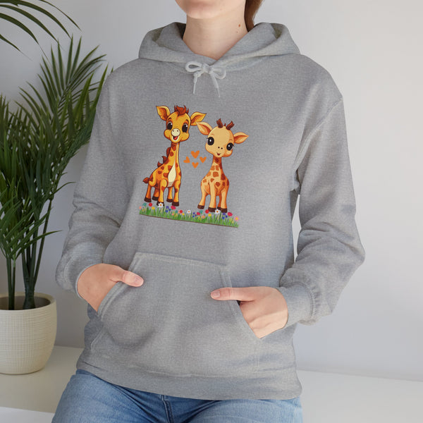 🦒🌟 Introducing the Giraffe-Inspired Hooded Sweatshirt! 🌟🦒 - Pets Utopia