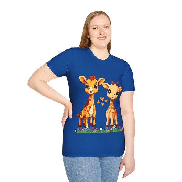 🦒🌟 Feel the Bliss with our Cute Giraffe T-Shirt! 🌟🦒 - Pets Utopia