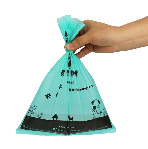 Earth-Friendly Oxo-Biodegradable Dog Poop Bags - Pets Utopia